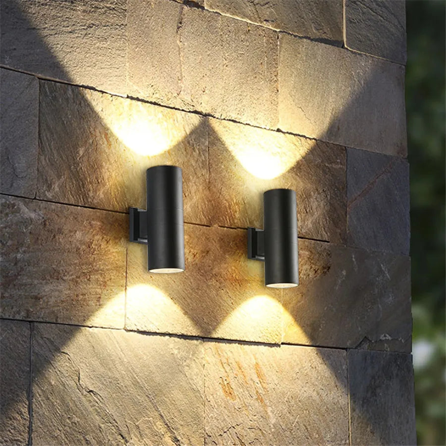 AlumiBright - Elegant Aluminum Wall Lamp for Atmospheric Lighting