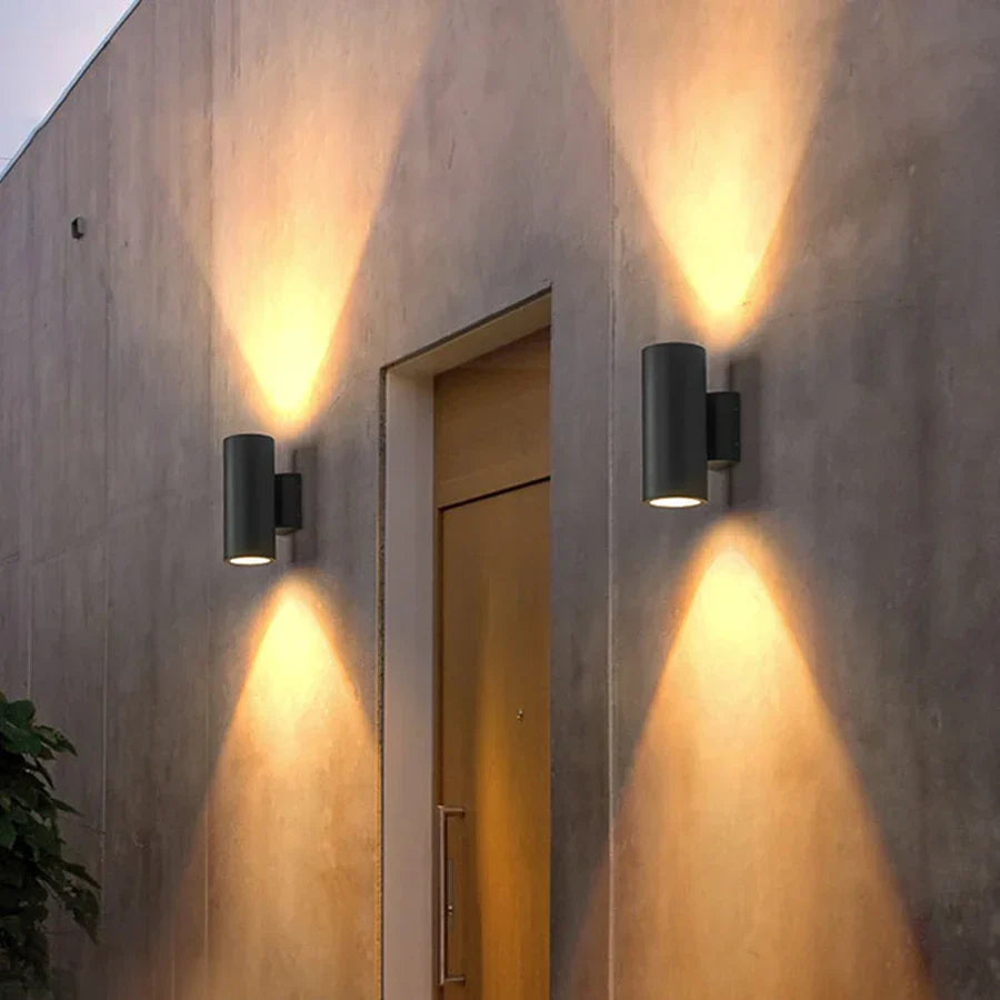 AlumiBright - Elegant Aluminum Wall Lamp for Atmospheric Lighting