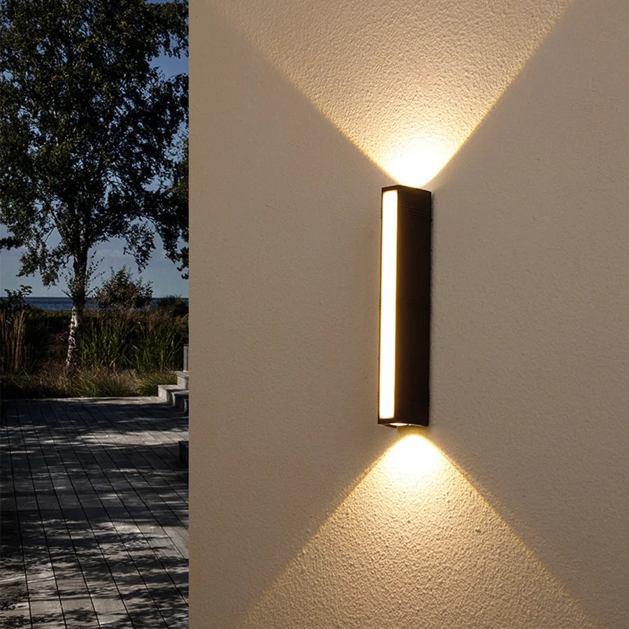 Nachtstraal - Elegant LED Wall Lamp for Outdoor Use