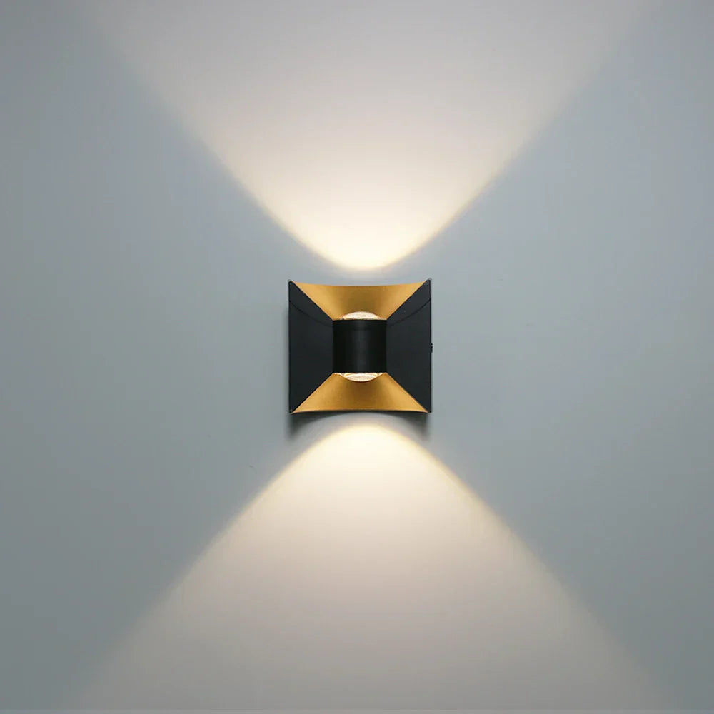 GlowArchitect - Enchanting LED Outdoor Wall Lamps for a Magical Atmosphere