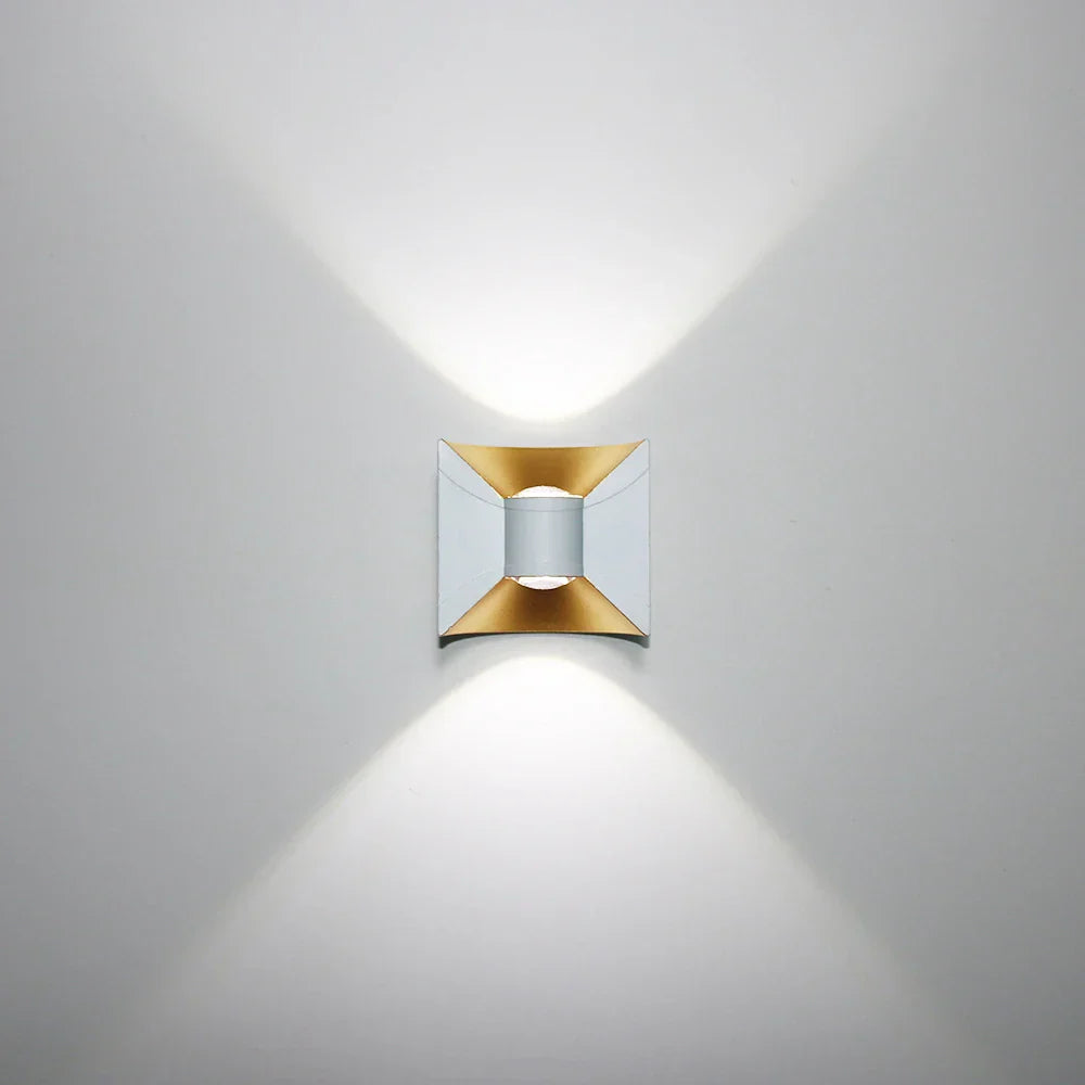 GlowArchitect - Enchanting LED Outdoor Wall Lamps for a Magical Atmosphere