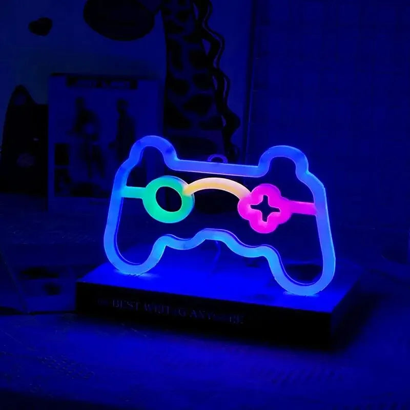 NeonJoystick - The Iconic Emblem for Your Console!