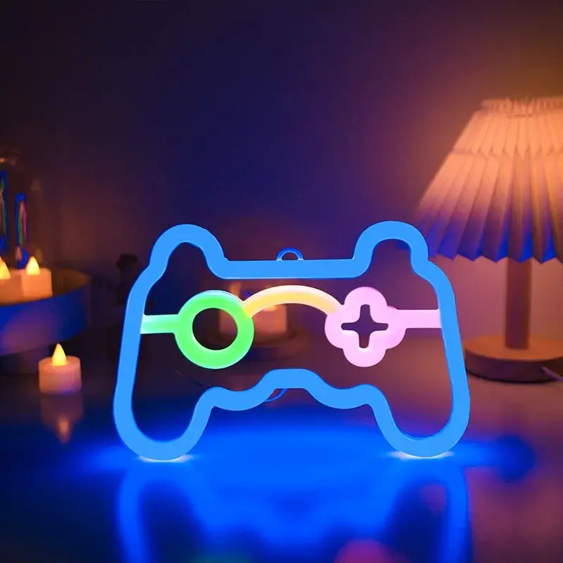 NeonJoystick - The Iconic Emblem for Your Console!