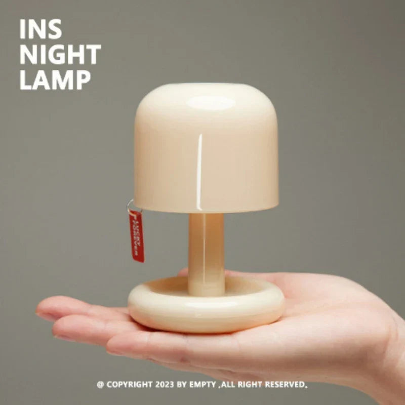 LuminaMycelium - Enchanting Mushroom Lamp for Atmospheric Lighting