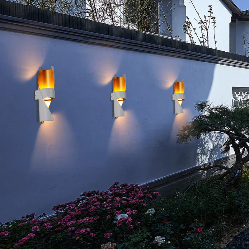 Cascadia - Elegant LED Wall Lamp for Outdoor