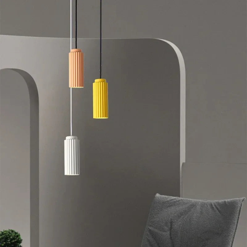 AuroraBeam - Elegant Scandinavian LED Pendant Lamp with Trendy Design