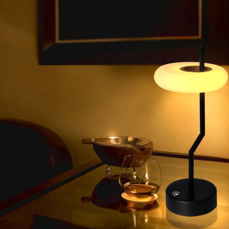 Illuminate Your Space with the RotateGlimmer Touch-Control Lamp!