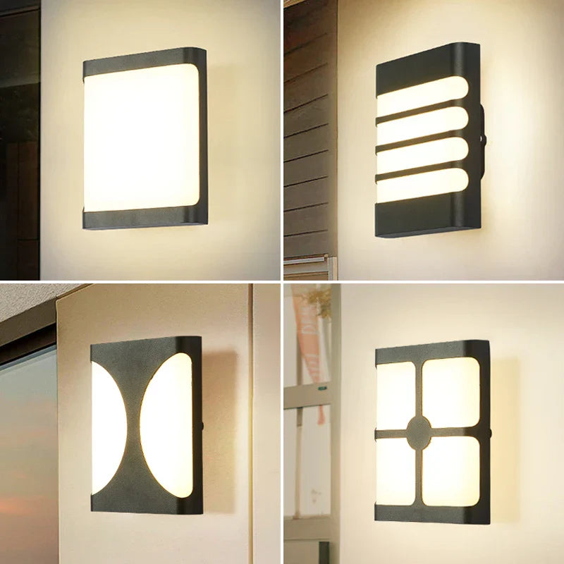 NaturaLite - Elegant Waterproof Outdoor Wall Lamps for Your Beautiful Garden