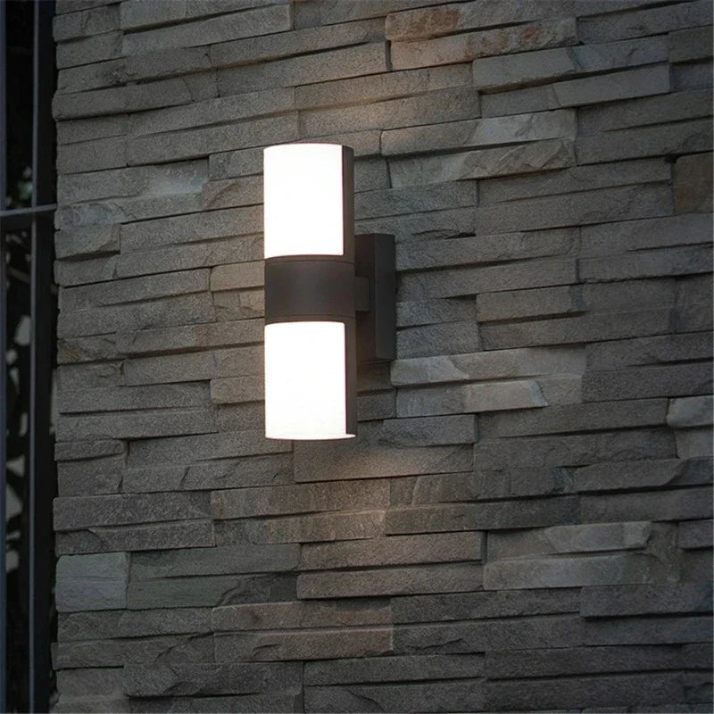 PathGlow - Radiant Modern LED Outdoor Wall Lamp for Your Entrance