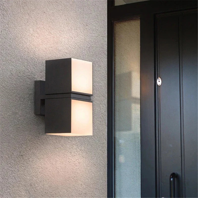 PathGlow - Radiant Modern LED Outdoor Wall Lamp for Your Entrance