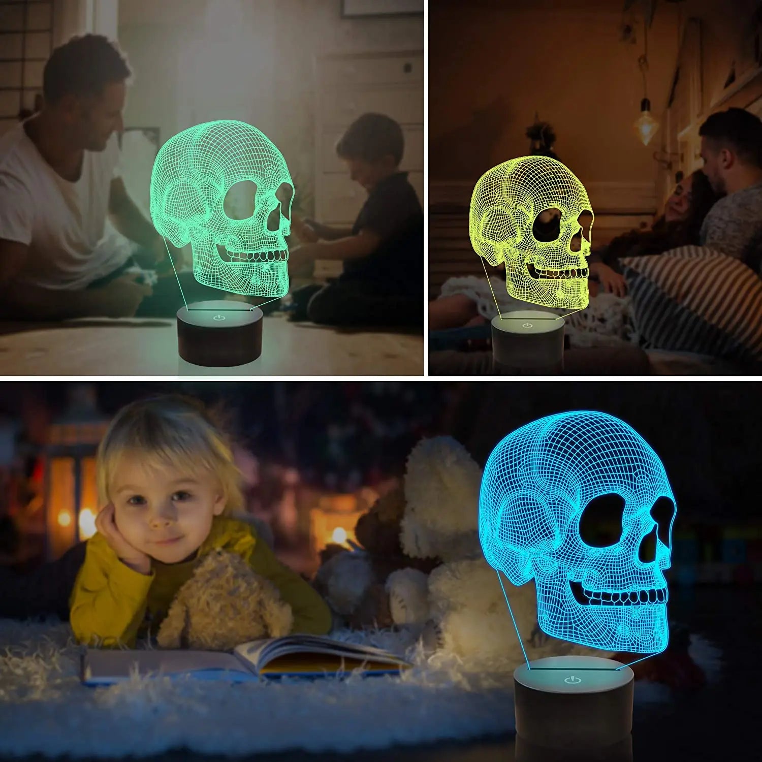 Enchanting SpookyGlow - Dream Lamp for Children