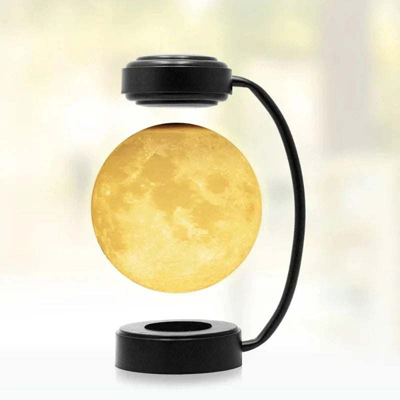 Magnetic Levitation Moon Lamp by PaintingGlow - A Enchanting Lighting Experience